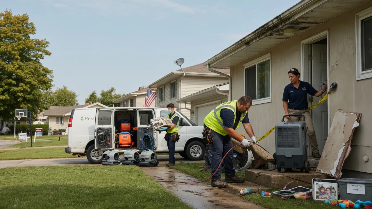 Water Damage Restoration in Pleasanton, KS near me